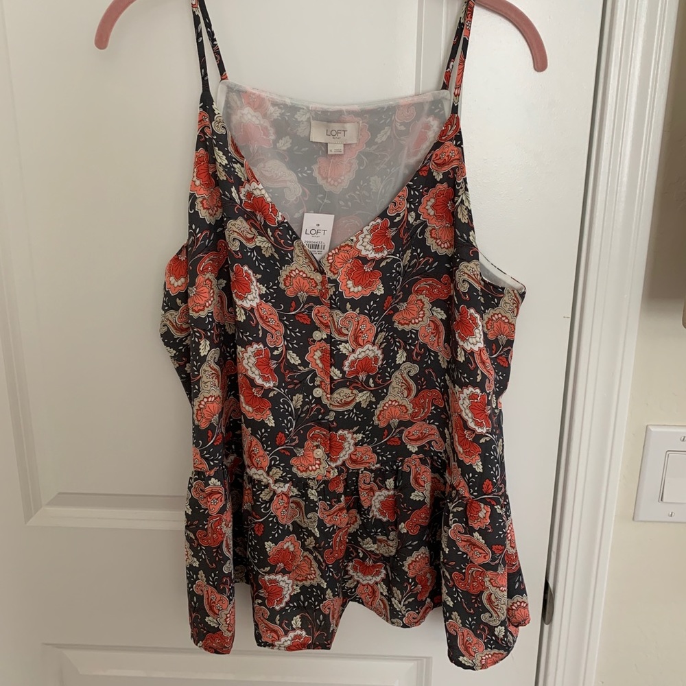 LOFT Summer top NWT XL